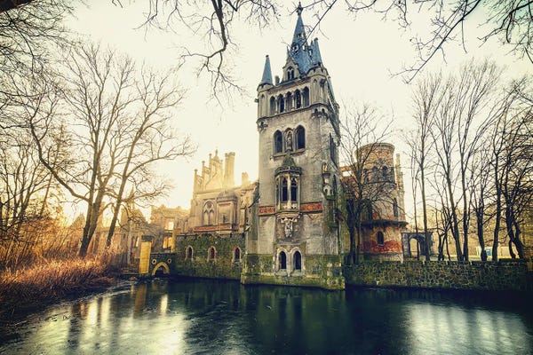 Dereliction: Palace In Kopice, Poland by Michael Schwan