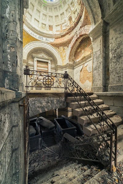 Michael Schwan: Stairs Down To The Basement by Michael Schwan