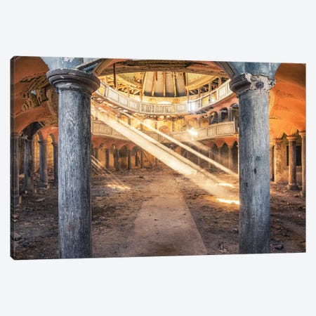 Sunlight In The Arena Canvas Print #MSX140} by Michael Schwan Canvas Wall Art
