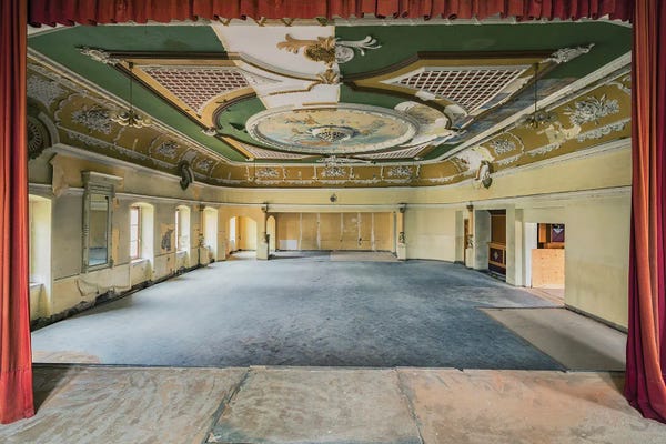 Dereliction: View From The Stage by Michael Schwan