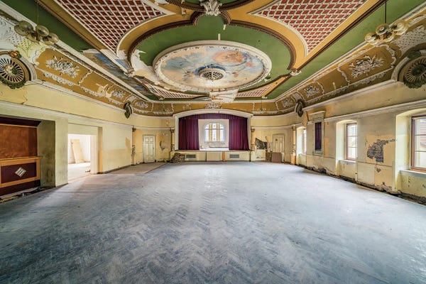 Dereliction: Old Ballroom by Michael Schwan