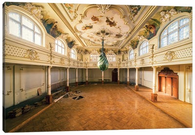 Baroque Ballroom Canvas Art Print - Dereliction Art