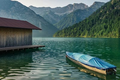 Plansee II by Michael Schwan multi panel art