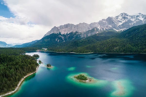 Michael Schwan: Eibsee by Michael Schwan