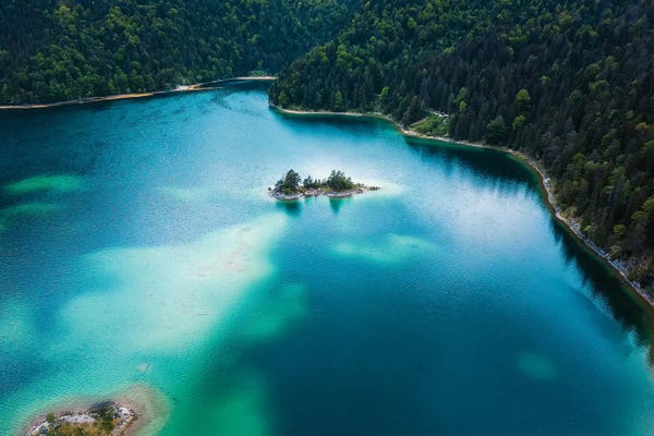 Michael Schwan: Eibsee II by Michael Schwan