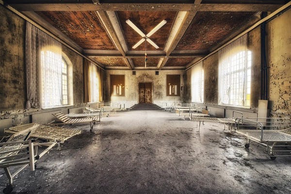 Michael Schwan: Abandoned Hospital by Michael Schwan