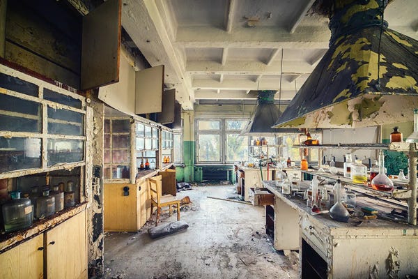 Michael Schwan: Abandoned Lab by Michael Schwan