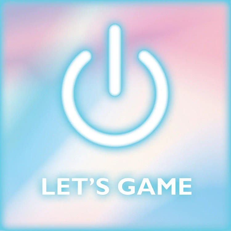 Let's Game by Masey St. Studios canvas print