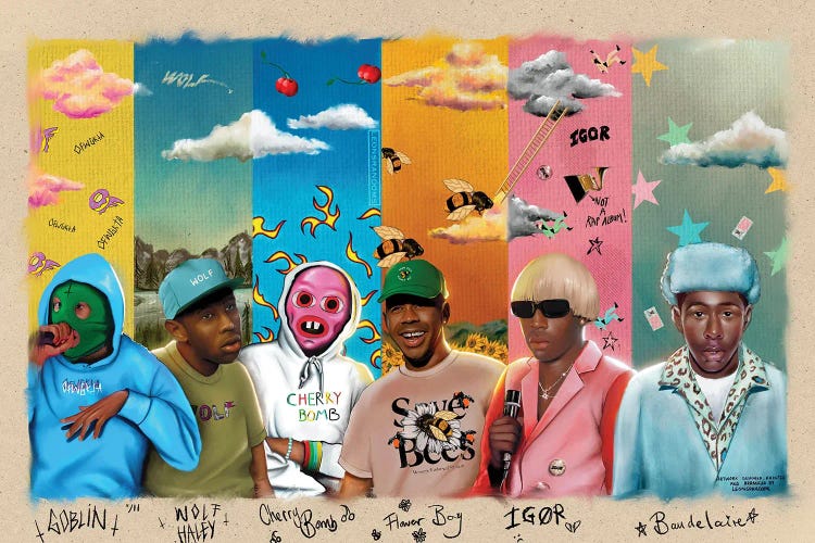 Evolution f Tyler The Creator