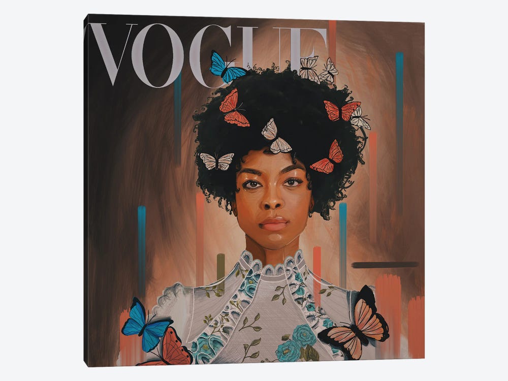 Vogue Portrait by Leon Msipa 1-piece Art Print