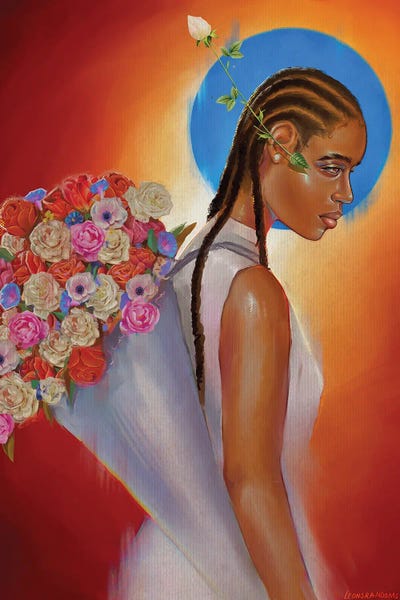 Man Cave: The Floral Archer by Leon Msipa