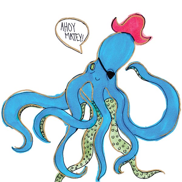 Octopi: Ahoy Matey by Melanie Torres