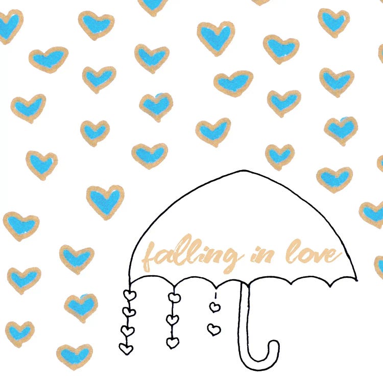 Falling In Love by Melanie Torres wall art