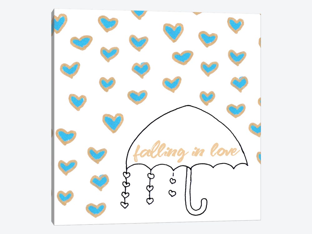 Falling In Love by Melanie Torres 1-piece Canvas Print