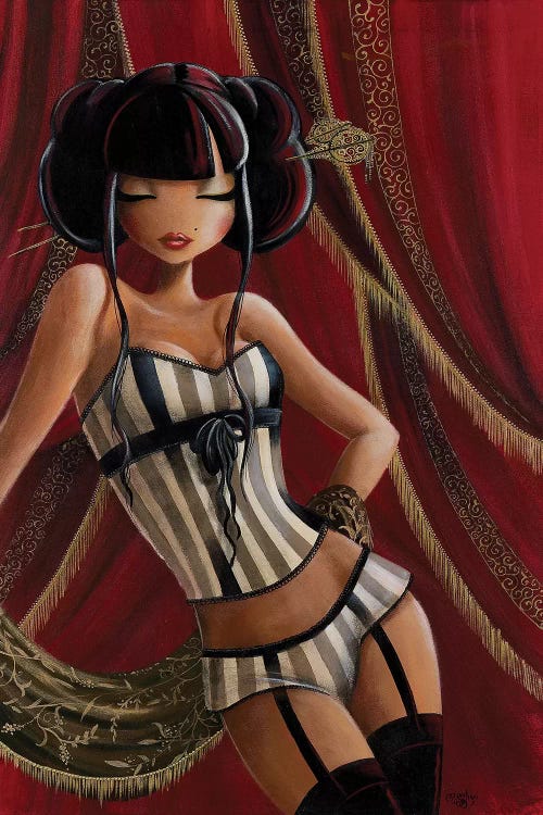 Miss Cabaret by Misstigri wall art