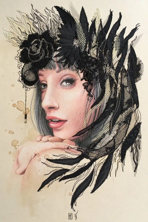 Salomé by Misstigri wall art