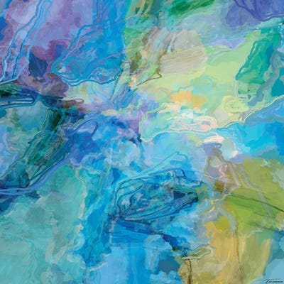 Random II by Michael Tienhaara framed wall art