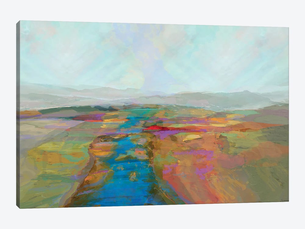 Mountain vista I 1-piece Canvas Print