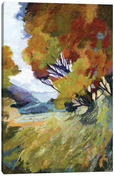Autumn Bloom Canvas Art Print - Michael Tienhaara