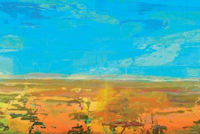 Mosaic Vista I by Michael Tienhaara framed wall art