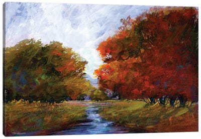 Autumn Intrigue I Canvas Art Print - Michael Tienhaara