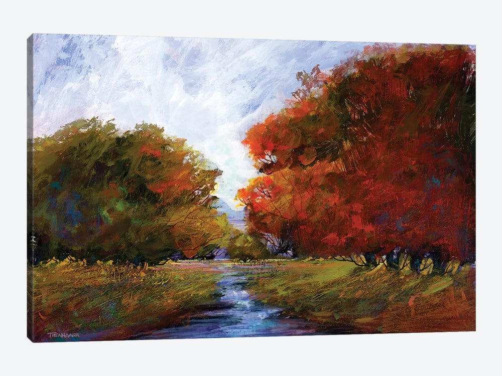 Autumn Intrigue I by Michael Tienhaara 1-piece Canvas Art Print