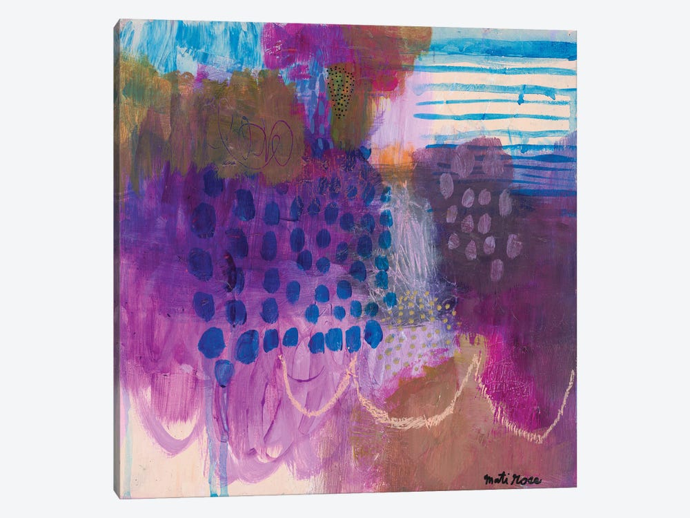 Lilac Season by Mati Rose 1-piece Canvas Artwork