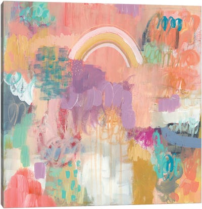 Arc Of Color Canvas Art Print - Mati Rose