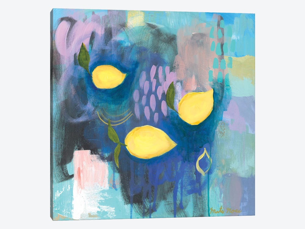 Tropea Lemons by Mati Rose 1-piece Art Print