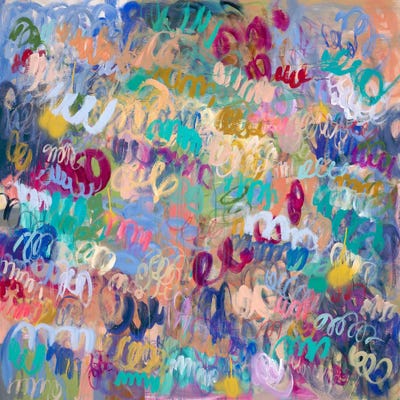 Scribble Meditation No 3 by Mati Rose canvas print