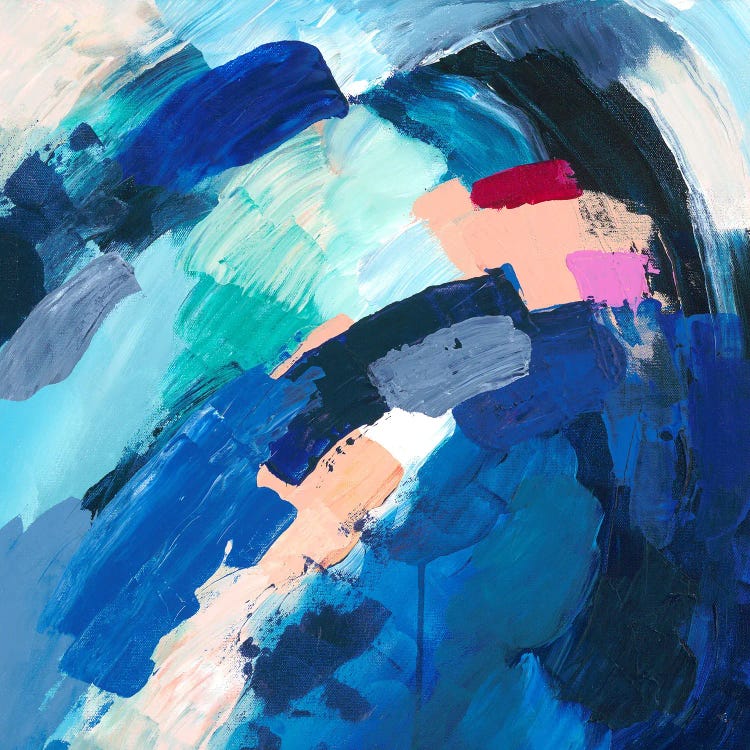 Tumble Of Sunshine And Waves by Mati Rose wall art