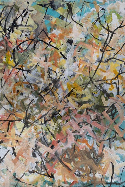 Sky Blue by Michele Tragakiss canvas print