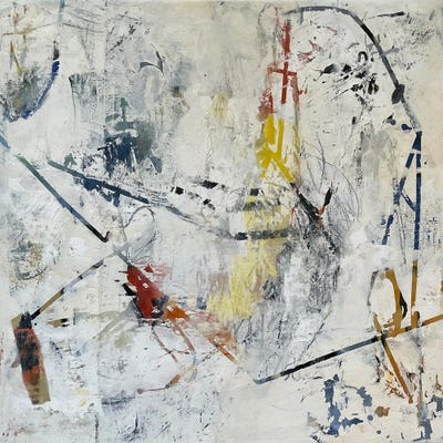 The Beauty Of Living At Max Anxiety by Michele Tragakiss art print