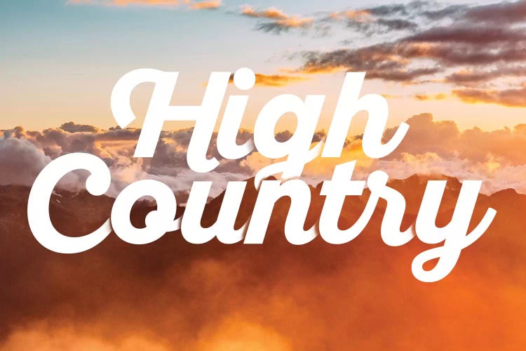 High Country by 5by5collective wall art