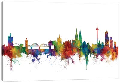 Cologne, Germany Skyline Canvas Art Print - Cologne