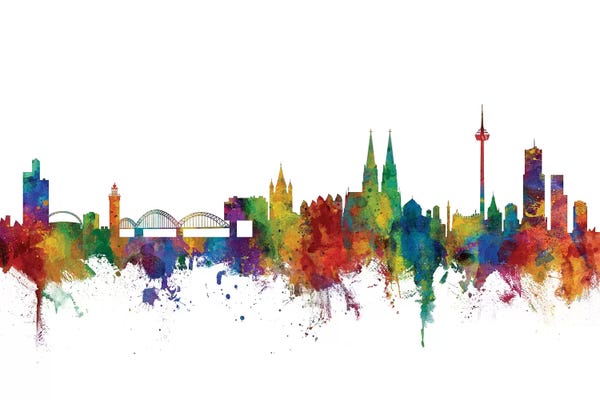 Rainbow Blend Cologne, Germany Skyline