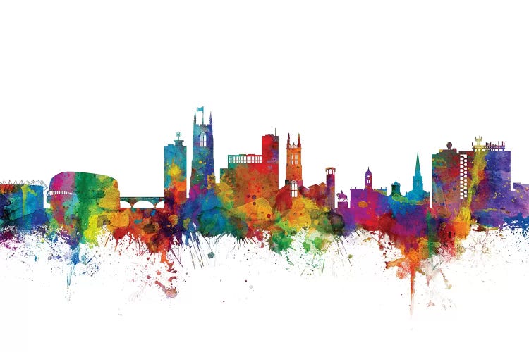 Rainbow Blend Derby, England Skyline