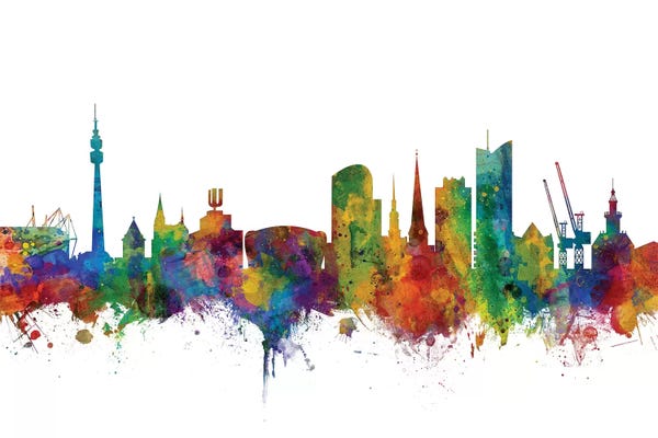 Rainbow Blend Dortmund, Germany Skyline