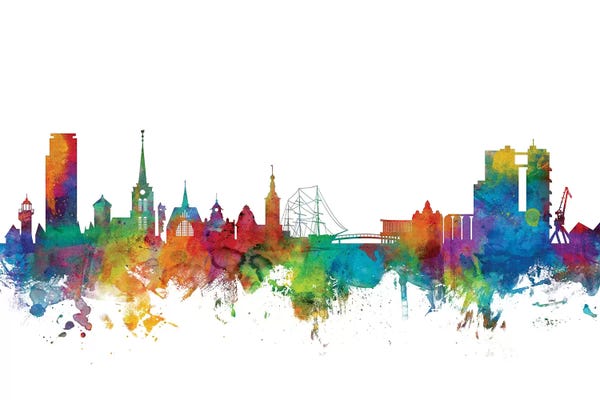 Rainbow Blend Halmstad, Sweden Skyline