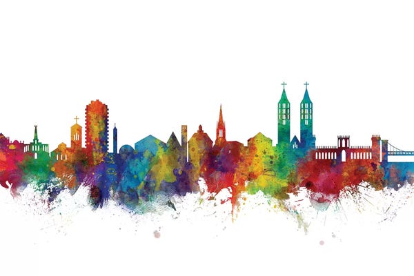 Rainbow Blend Kassel, Germany Skyline