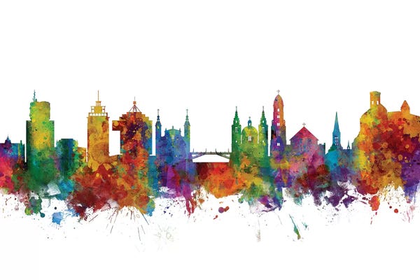 Rainbow Blend Ljubljana, Solvenia Skyline