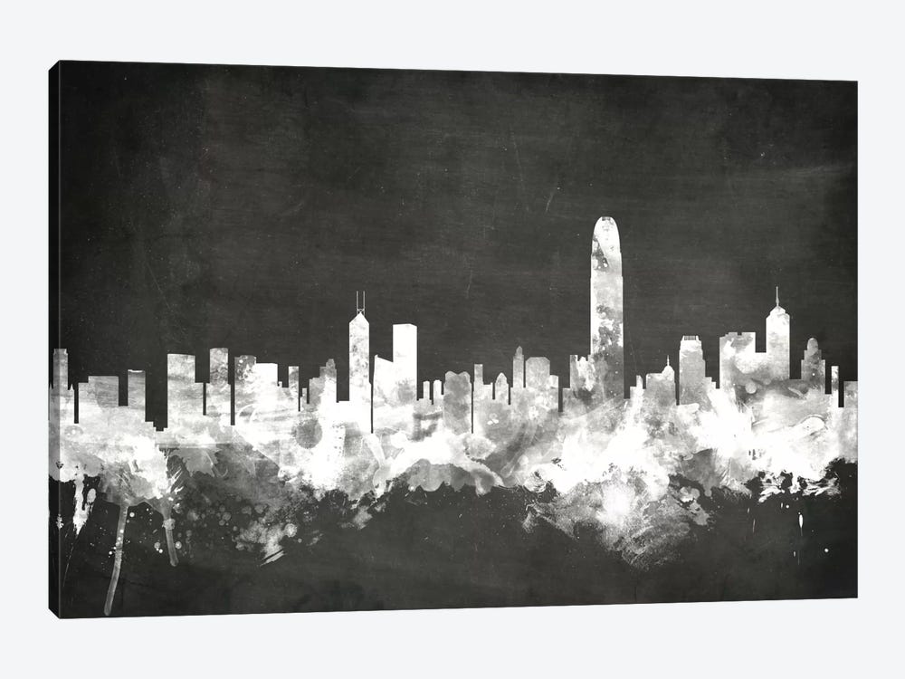 Hong Kong, People's Republic Of China by Michael Tompsett 1-piece Canvas Artwork