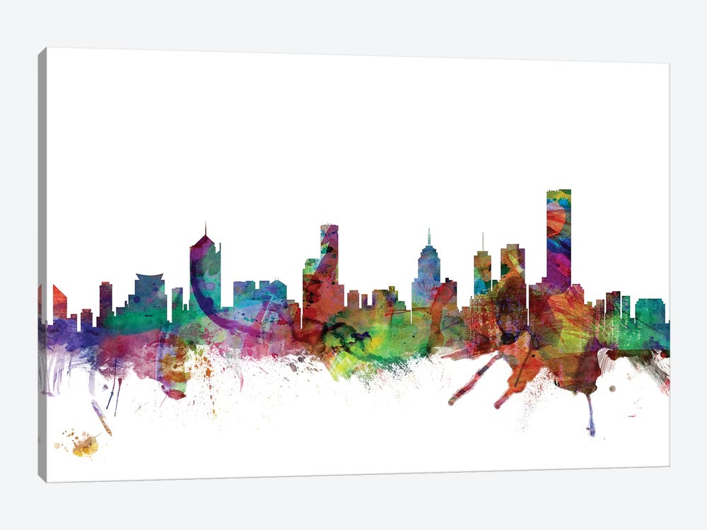 Melbourne, Australia Skyline by Michael Tompsett 1-piece Canvas Art