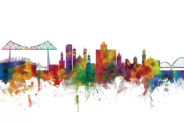 Rainbow Blend Middlesbrough, England Skyline