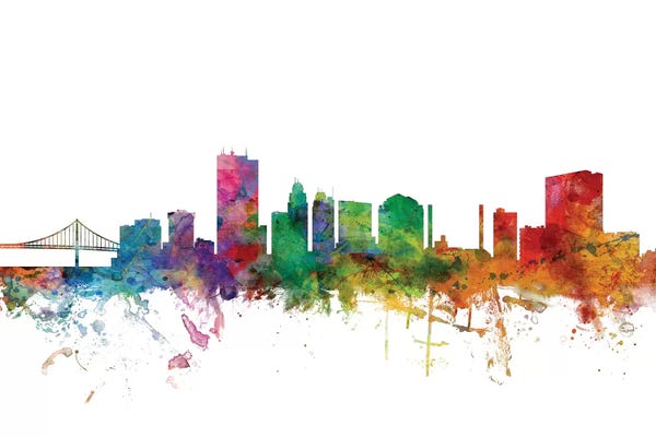 Rainbow Blend Toledo, Ohio Skyline