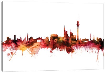 Berlin, Germany Skyline Canvas Art Print - Berlin Art