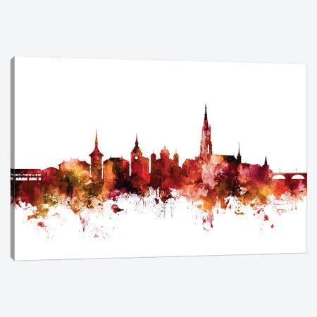 Bern, Switzerland Skyline Canvas Print #MTO1239} by Michael Tompsett Canvas Print