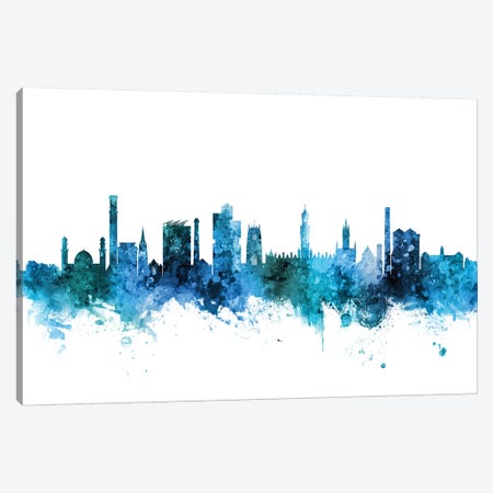 Bradford, England Skyline Canvas Print #MTO1250} by Michael Tompsett Canvas Art Print