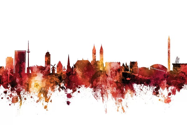 Rusted Bremen, Germany Skyline