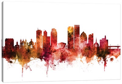 Dayton, Ohio Skyline Canvas Art Print